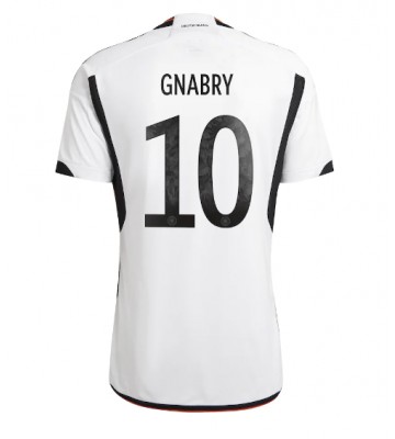 Tyskland Serge Gnabry #10 Hemmatröja VM 2022 Korta ärmar